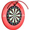 Mission Darts | Torus 120° | LED bianco brillante | Sistema di illuminazione per bersaglio | Portatile | USB C (nero)