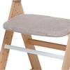 Foppapedretti - Cuscino Imbottito Adulto per Sedia Stile - Cappuccino