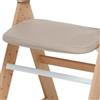 Foppapedretti - Cuscino Imbottito Adulto per Sedia Stile - Caffe