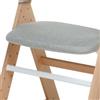 Foppapedretti - Cuscino Imbottito Adulto per Sedia Stile - Grey Melange