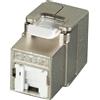 Oem Frutto Keystone Oem RJ45 Cat.6A STP AWG22-26 Argento