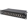 Digitus Patch Panel Digitus Cat 6A 10'' 12-porte Nero [DN-91608S-SL-EA]