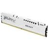 Kingston Ram DIMM DDR5 16GB Kingston SDRAM DDR5 5200-40 beast KFY XMP Bianco [KF552C40BW-16]