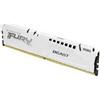 Kingston Ram DIMM DDR5 16GB Kingston 5600-36 fury beast RGB expo KFY AMD Bianco [KF556C36BWE-16]