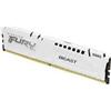 Kingston Ram DIMM DDR5 32GB Kingston Bestia KFY XMP 5600Mhz CL40 1.25V Bianco [KF556C40BW-32]