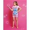 Disney Pigiama cotone Disney Stitch estivo bambina DY50L3860, ROSA CHIARO