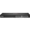 HPE ARUBA 6100 24G 4SFP+ GESTITO L3 GIGABIT ETHERNET (10/100/1000) 1U NERO