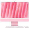 APPLE IMAC 24"RETINA DISPLAY 4,5K, CHIP M4 CON CPU 10‑CORE, GPU 10‑CORE, 16GB, 256GB SSD, ROSA