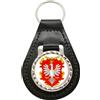 Family-crests Portachiavi In Pelle Con Stemma Reale Polacco