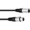 Omnitronic 30220768 XLR Cavo di collegamento [1x XLR Plug 5 Poly-1x XLR Socket 5