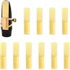 DRERIO 10 pezzi ance per Sassofono 2,0 ance per sassofono contralto ance per clarinetto ance tradizionali forza 2,0 per clarinetto contralto sassofono principiante professionale