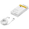StarTech.com Cavo da USB-A a Lightening da 2m durevole - bianco ad angolo retto a 90° in fibra aramidica - Robusto e resistente cavo di alimentazione/sincornizzazione da USB tipo A a Lightening con Apple MFi per iPad/iPhone 12