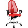 Topstar ST19U G21 Sedia girevole da ufficio Topstar "Sitness 15", rosso