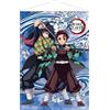 POPbuddies Wallscroll Demon Slayer: Kimetsu no Yaiba - Tanjiro i Giyu 50x70 cm