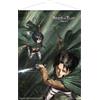 POPbuddies Wallscroll Attack on Titan - Mikasa i Levi 50 x 70 cm - 100% Poliester