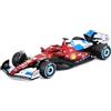Burago Bburago - Ferrari SF-25 Livrea Miami #16 Charles Leclerc, Modellino Auto Diecast Scala 1:43, Replica Monoposto F1 GP Miami, Livrea Ufficiale Ferrari, Veicolo da Collezione, Età Consigliata 3+ Anni