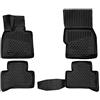 ELEMENT Set di Tappetini Auto in Gomma TPE 3D per Alfa Romeo Stelvio | 2016-2025 | Tappetini Auto Originali 100% Adatti, Gomma Auto Universali Resistanti, Tappeto