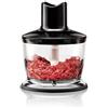 Braun MQ30 Accessorio Tritatutto per Minipimer MQ3, MQ700, MQ5 con Sistema EasyClick, Lama in Acciaio Inox, Lavabile in Lavastoviglie, Senza BPA, 500 ml, Nero
