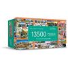 Trefl Prime - Puzzle UFT: The Journey of Thousand Miles - 13500 Pezzi, Puzzle di Grandi Dimensioni, BIO, Collage, Intrattenimento Creativo e Bambini a Partire dai 12 Anni di Età