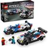 LEGO Speed Champions 76922 - Auto da corsa BMW M4 GT3 e BMW M Hybrid V8, giocattolo BMW per bambini con 2 modelli costruibili e 2 minifigure di pilota, giocattolo per auto, idea regalo di compleanno