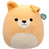 Squishmallows SQCR06653 Cooper The Tan Dog - Peluche ufficiale Jazwares, morbidissimo, 50 cm