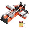 VEVOR Tagliapiastrelle da 600mm per Ceramica, Taglio a Mano Testa Scorrevole Potenziato con Base a Molla, Guida Angolare, Disco da Taglio, Guida di Allineamento, per Piastrelle Pavimenti Mattonelle