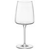 Bormioli Rocco 45 cl - Planeo Calice Vino Rosso in Vetro - Set 4 Pezzi