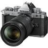 Nikon Zf + 24-70mm f/4 S + SDXC 128GB, Fotocamera Mirrorless, Full Frame, 24,5 MP, Monitor Angolazione Variabile, Argento [Nital V.I.P.: 6 anni di garanzia]