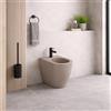 Azzurra Ceramica Bidet da Terra Collezione Comoda cm 54 Ceramica Tortora ,