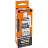 SINTO PIERRE - Ripara pavimenti e pareti - Ribocca e riparazione scheggiature, crepe, fori, asciugatura rapida, pronto all'uso, dosaggio automatico, tinta travertino, tecnica professionale, 100 g