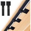 GEXINKEJI 50 pcs Cable Management Fascette Passacavi Scrivania | Organizer Cavi Fermacavi Adesivi Regolabili, per PC, TV, Ufficio e Casa, Installazione Senza Trapano (Black)