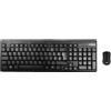 Nilox Tastiera con mouse Nilox Wireless Nero
