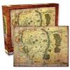Aquarius Puzzle Jigsaw Mapa z Hobbitem (1000 elementów, licencjonowany)