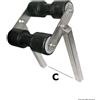 Osculati Rullo centrale mobile, sezione del tubo 30 x 30 mm, 1 pezzo