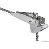 Osculati Bilanciere a rullo per prua leggera VA in acciaio lucidato 15kg 400mm, 1 pezzo