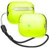 elago Custodia trasparente Elago con cordino in nylon per AirPods Pro 2 giallo neon