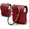 elago Custodia in pelle Elago per AirPods 1 e 2 rosso