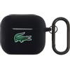 Lacoste Custodia Lacoste Liquid Silicone Croc Logo per AirPods 3 nero