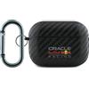 Red Bull Custodia con logo in carbonio Red BullPoliuretanoper Airpods Pro 2 nero