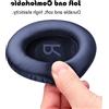 Merkloos Cuscinetti di ricambio per le cuffie Bose 700 a cancellazione di rumore, in morbida Finto cuoio, blu scuro