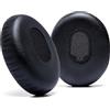 Merkloos Cuscinetti di ricambio per Bose QuietComfort 3 - Pelle resistente - Schiuma di memoria più morbida - Extra spessa - Compatibile con le cuffie on-ear Bose QC3 - Nero