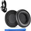 Merkloos Cuscinetti auricolari in pelle più morbidi in sostituzione di SteelSeries Arctis Nova Pro Wireless Headphones - Nero