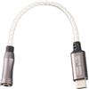 Gistuch Tipo C su amplificatore per cuffie da 3,5 mm 15 cm/5,9 pollici 120 dB per PC Android Argento