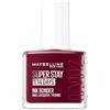 Maybelline New York - Smalto per unghie colorato a lunga tenuta, colori intensi e pigmentati, rafforza le unghie danneggiate, Superstay Ink Bonder, colore: rosso cucito, 287-12 ml
