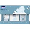 ARTSANA Chicco Set Natural Sensation Box Regalo Nascita con Prodotti Igiene Neonato Idea Regalo