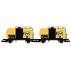 Rivarossi FS 2 UNIT PACK 2-AXLE TANK WAGON API EP.IV 1:87