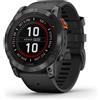 Garmin fēnix 7X Pro 3,56 cm (1.4") MIP 51 mm Digitale 280 x 280 Pixel Touch screen Grigio Wi-Fi GPS (satellitare)