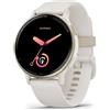 Garmin Vivoactive 5 3,05 cm (1.2") AMOLED 42 mm Digitale 390 x 390 Pixel Touch screen Bianco Wi-Fi GPS (satellitare)
