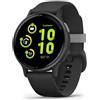 Garmin Vivoactive 5 3,05 cm (1.2") AMOLED 42 mm Digitale 390 x 390 Pixel Touch screen Nero Wi-Fi GPS (satellitare)