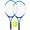 Naroote Racchetta da tennis per bambini, racchetta da tennis per principianti per bambini per principianti(blue, Black)